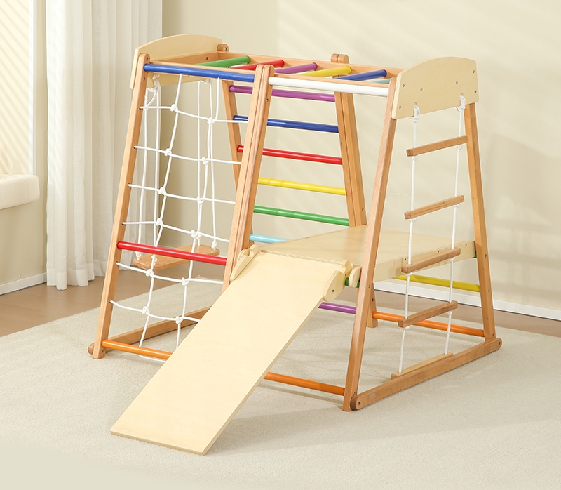 Gimnasio de Escalada Montessor - Kids Outdoor Jungle Gym reseña y precio