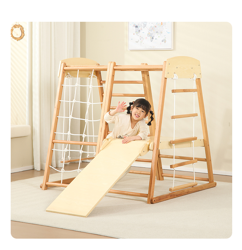 Gimnasio de Escalada Montessor - Kids Outdoor Jungle Gym reseña y precio