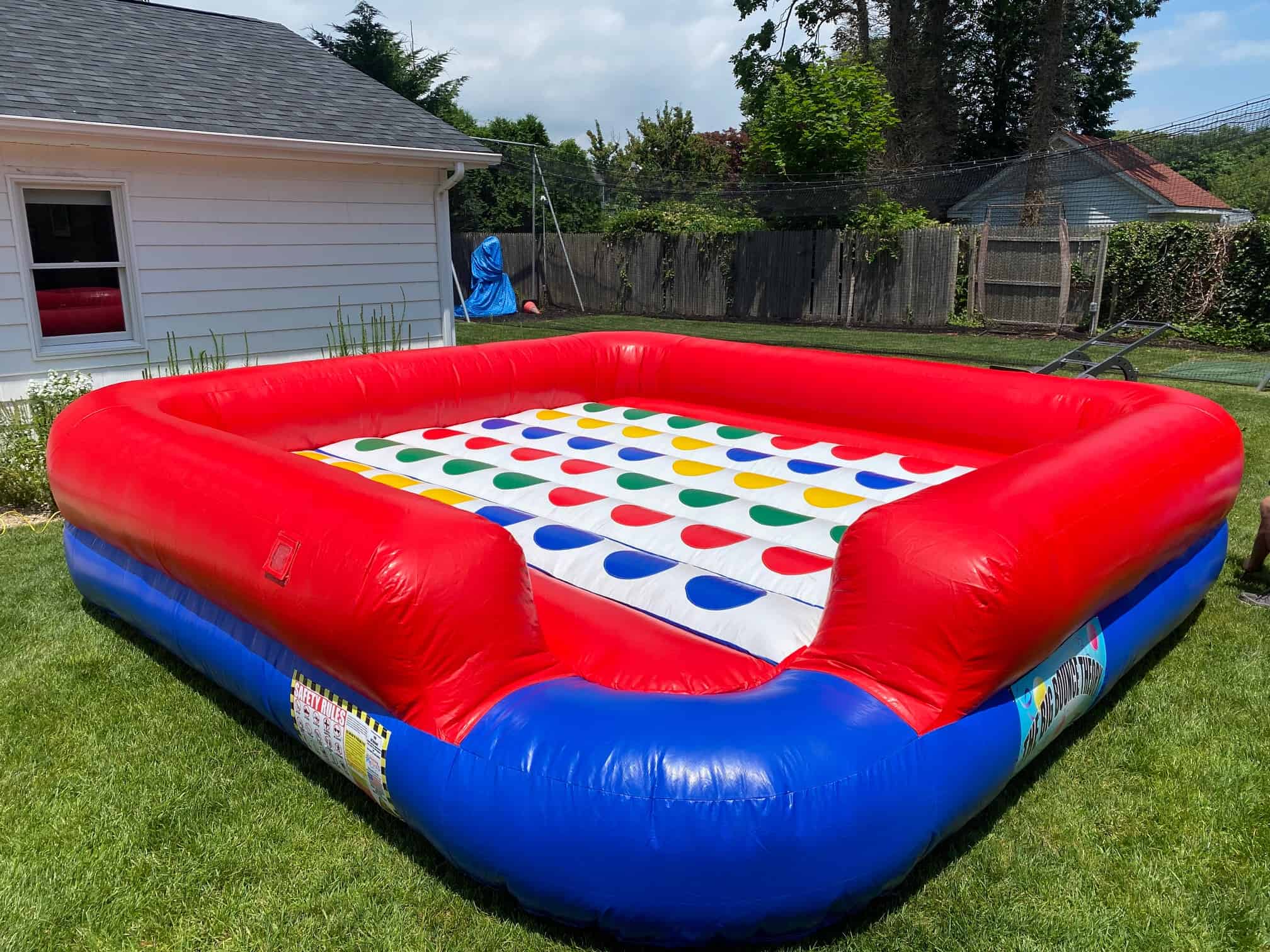 Colchón de juego Twister infla - Kids Outdoor Daybed reseña y precio
