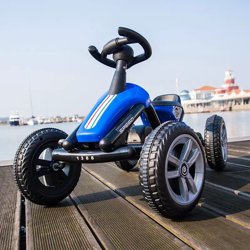 Go Kart de Pedales para Niños, - Kids Outdoor Ride On reseña y precio